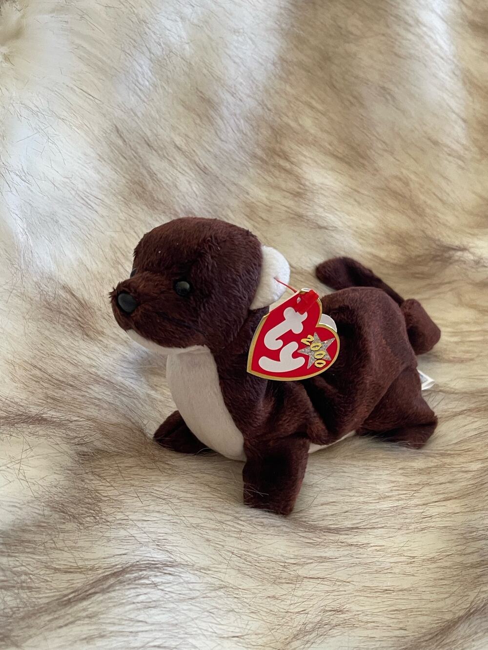 Ty Beanie Baby Runner the Ferret w/ tags 2000